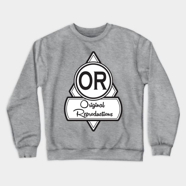 Original Reproductions - Diamond Logo Crewneck Sweatshirt by MikeCCD